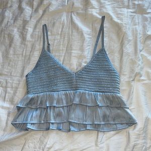 Blue tank